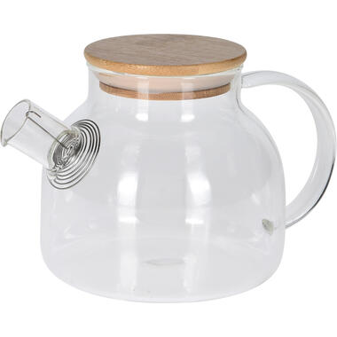 Excellent Houseware Theepot - glas - met filter - 800 ml product