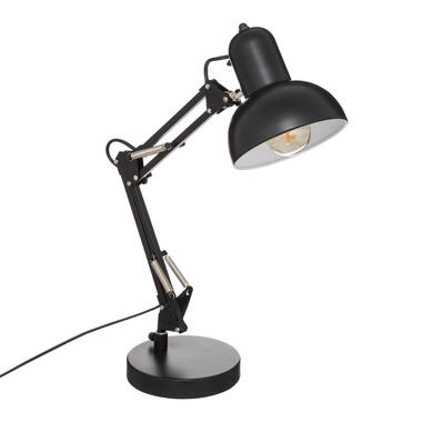 Atmosphera Tafellamp/bureaulamp Design Light Classic - zwart - 56 cm product