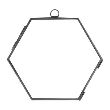 QUVIO Fotolijst robuust - Hexagon - Metaal - Antraciet product