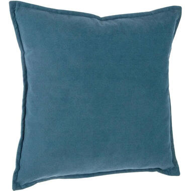 Atmosphera Bank/sierkussens Sophia - 45 x 45 cm - blauw product