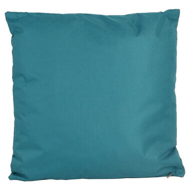 Anna's collection buiten/tuin kussens - petrol blauw - 45 x 45 cm product