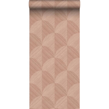 Origin Wallcoverings behang - 3D-motief - terracotta roze - 0.53 x 10.05 m product