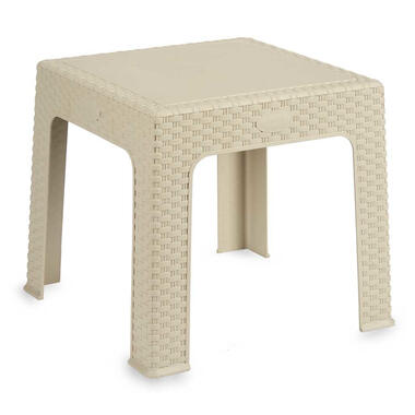 Kipit Bijzettafeltje - creme-beige - 47 x 47 x 42 cm product