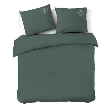 Dindi Home - Dekbedovertrek Plain Beauty - 260x220 cm - Donker Groen product