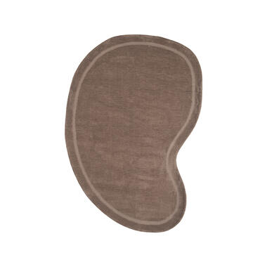 LABEL51 Vloerkleden Mody - Taupe - Synthetisch - 160x230 cm product