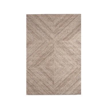 LABEL51 Vloerkleden Blendy - Taupe - Wol- 160x230cm product