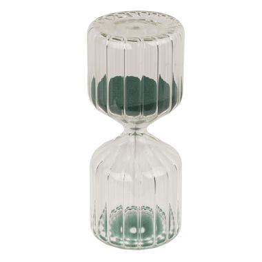 Out of the Blue Zandloper - homedeco - 10 min - groen - 13 cm product