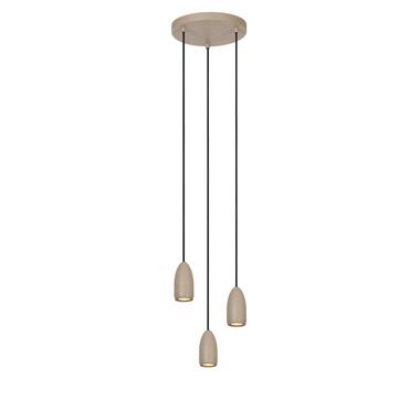 Lucide EVORA Hanglamp - Taupe product