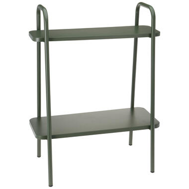 Pro Garden Plantenrek/plantentafel - groen - metaal - 50 x 26 x 66 cm product