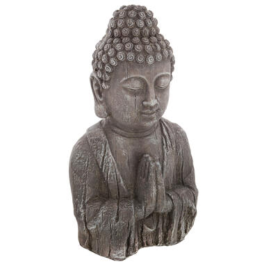 Atmosphera Boeddha hoofd beeld - binnen/buiten - stone - 50 cm product