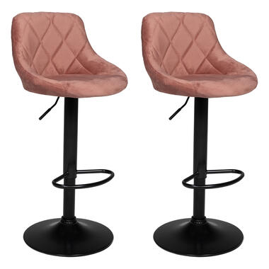 Happy Garden stoelen ROBIN - Roze - Velvet product