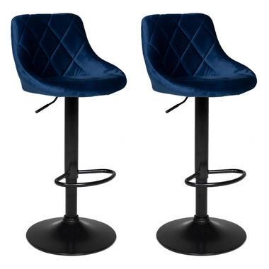 Happy Garden stoelen ROBIN - Blauw - Velvet product