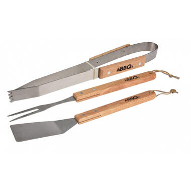 BBQ Collection Gereedschap set - 3-delig - tang - vork - spatel product