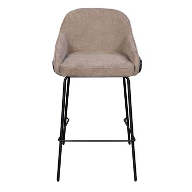 Barkruk Taupe - Zithoogte 75cm - Scandinavisch - Stoel Maxime product