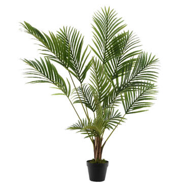 Kaemingk Kunstplant Areca - goudpalm - groen - 125 cm - in pot product