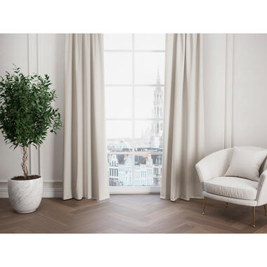 Mistral Home - Gordijn - linnenlook - 140 x 270 cm - grijs product