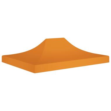 vidaXL Partytentdak 270 g/m² 4,5x3 m oranje product