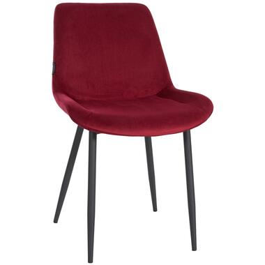 CLP Eetkamerstoel Victoria - Fluweel - rood product