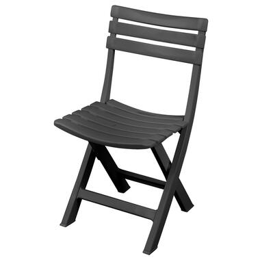 Sunnydays Klapstoel voor buiten/binnen - donkergrijs - 41 x 79 cm product