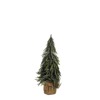 House of Seasons Kunstkerstboom in Jute - H45 x Ø25 cm - Groen product