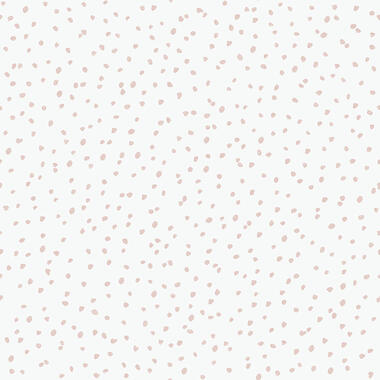 Dutch Wallcoverings behang - My Kingdom Dots Small wit/roze - 0.53x10,05m product