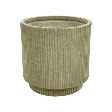 DARIA - Bloempot - 30 x 30 x 30 cm - Groen - Kleivezels product
