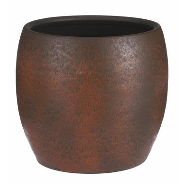 Mica Decorations plantenpot - roest/terracotta bruin - H26 x D28 cm product