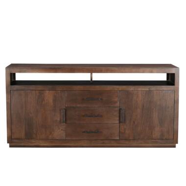 Livingfurn - Dressoir Jaxx Brown 180cm - Mangohout product