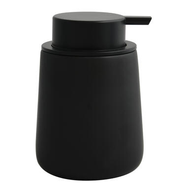 MSV Zeeppompje/dispenser Malmo - Keramiek - zwart - 8,5 x 12 cm product