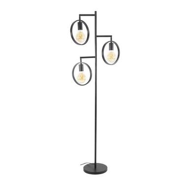 Vloerlamp Fabiola metaal 3-lichts - 155x50x155 cm - Metaal - Grijs product