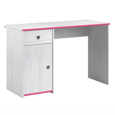 Parisot Bureau Smoozy 121cm - wit/roze of blauw product