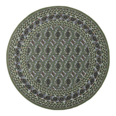 Interieur05 rond vintage vloerkleed Marad groen - 235 x 235 cm product