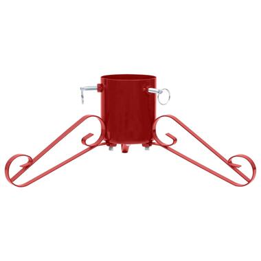 vidaXL Kerstboomstandaard 58x58x21 cm rood product