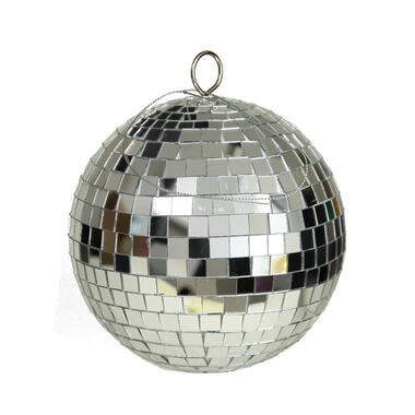 Othmar Decorations kerstballen - disco - zilver - 15 cm product
