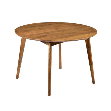 Livingfurn - Eetkamertafel Elias Round 120cm - Mangohout product