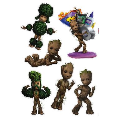 Komar muursticker - i am groot! - bruin en groen - 50 cm x 70 cm - 612747 product