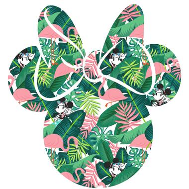 Sanders & Sanders muursticker - Minnie Mouse - groen en roze - 127 x 127 cm product