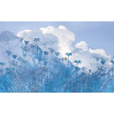 Sanders & Sanders fotobehang - blauwe lucht - blauw - 400 x 250 cm - 611955 product