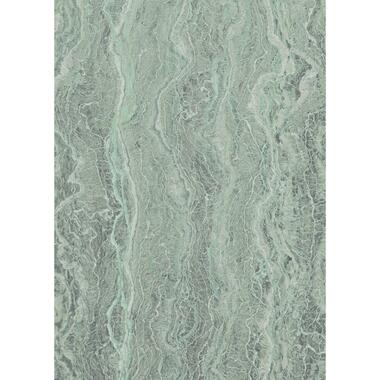 Sanders & Sanders fotobehang - marmer - vergrijsd groen - 200 x 280 cm - 612395 product