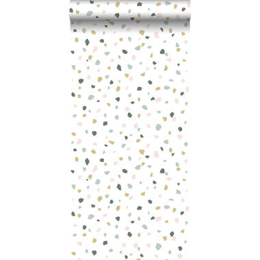 Walls4You behang - terrazzo - multicolor op wit - 0,53 x 10,05 m - 935313 product