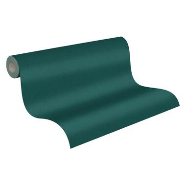 A.S. Création behang - effen - groen - 53 cm x 10,05 m - AS-375555 product