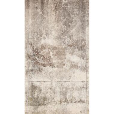 One Wall one Role fotobehang - betonlook - grijs en wit - 159 x 280 cm - AS product