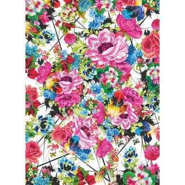 Sanders & Sanders fotobehang - flowers - multicolor - 184 x 254 cm - 612299 product