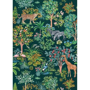 Sanders & Sanders fotobehang - jungle - multicolor - 200 x 280 cm - 611651 product