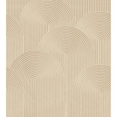 ESTAhome fotobehang - 3D-motief - zand beige - 2.5 x 2.79 m - 159382 product