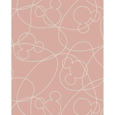 Disney fotobehang - Mickey Mouse - zacht roze - 200 x 250 cm - 612762 product