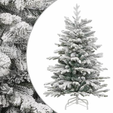 vidaXL Kunstkerstboom met scharnieren en sneeuw 150 cm product