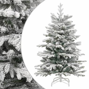 vidaXL Kunstkerstboom met scharnieren en sneeuw 180 cm product