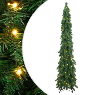 vidaXL Kunstkerstboom met verlichting 100 LED's 180 cm product