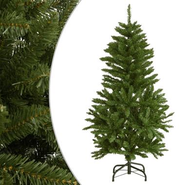 vidaXL Kunstkerstboom met scharnieren met standaard 120 cm groen product